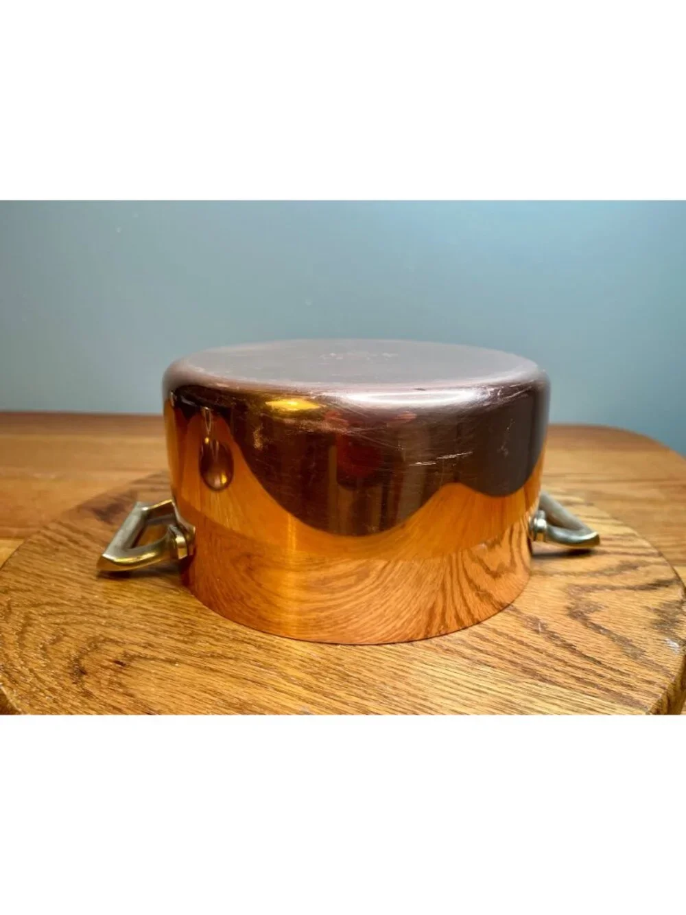 Paul Revere  3 Qt. Copper Dutch Oven/Stock Pot, 1801 Signature Edition, with Lid